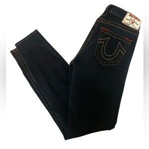 True Religion Women's Dark Blue Skinny Jeans 🔥